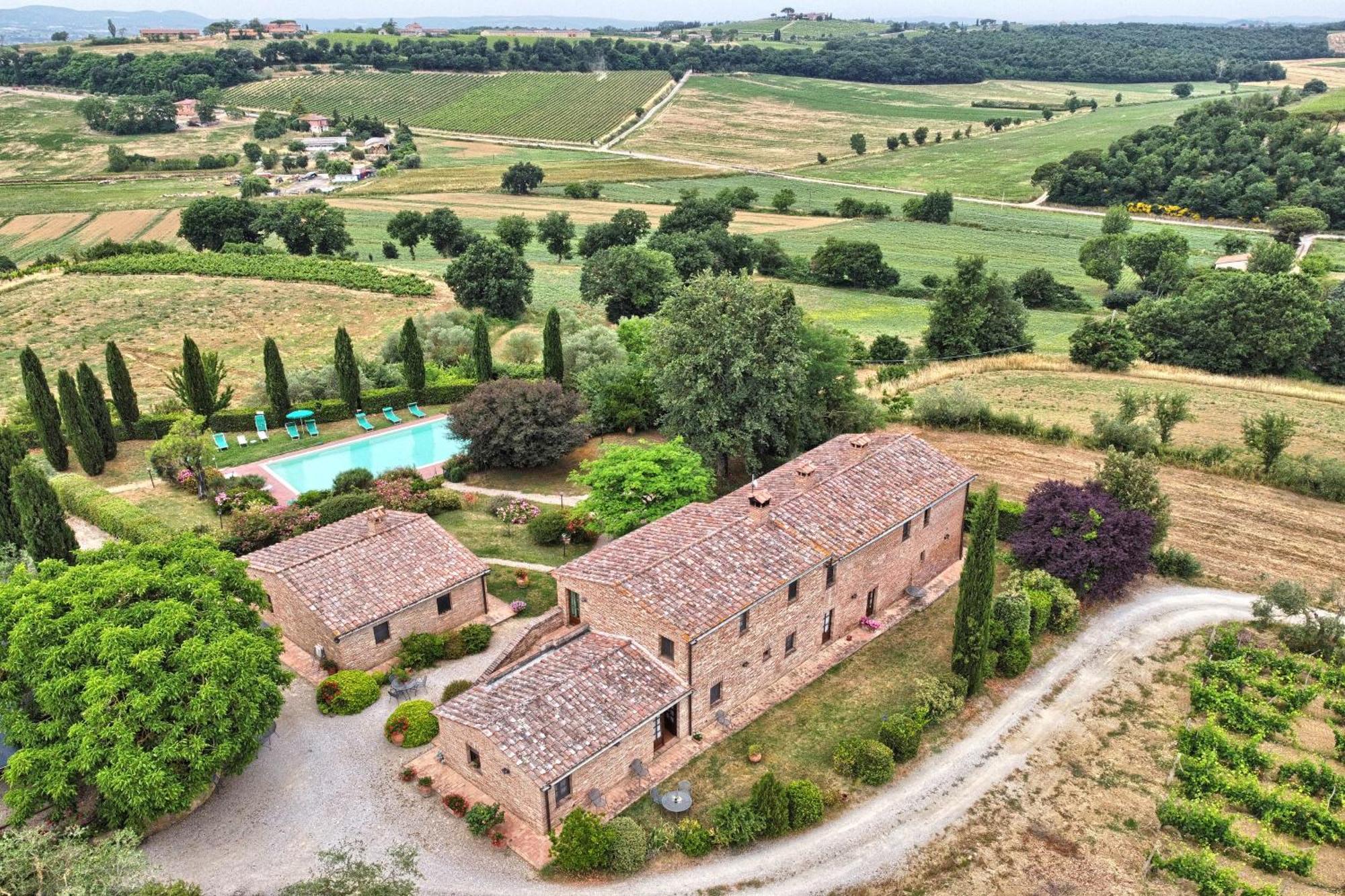 Valiano Agriturismo I Fuochiヴィラ エクステリア 写真