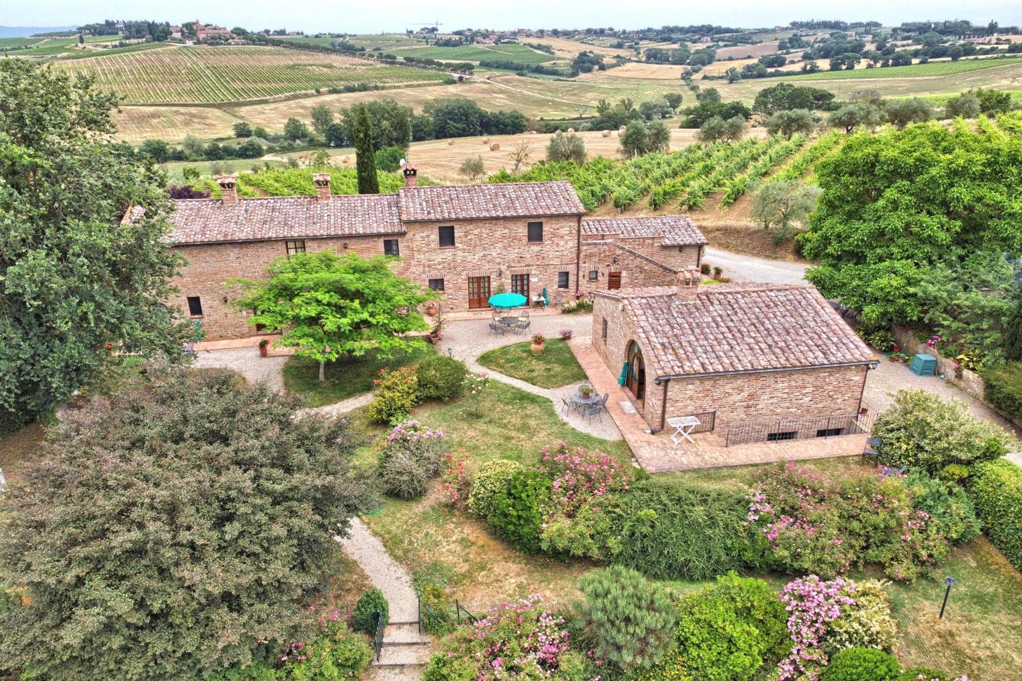 Valiano Agriturismo I Fuochiヴィラ エクステリア 写真