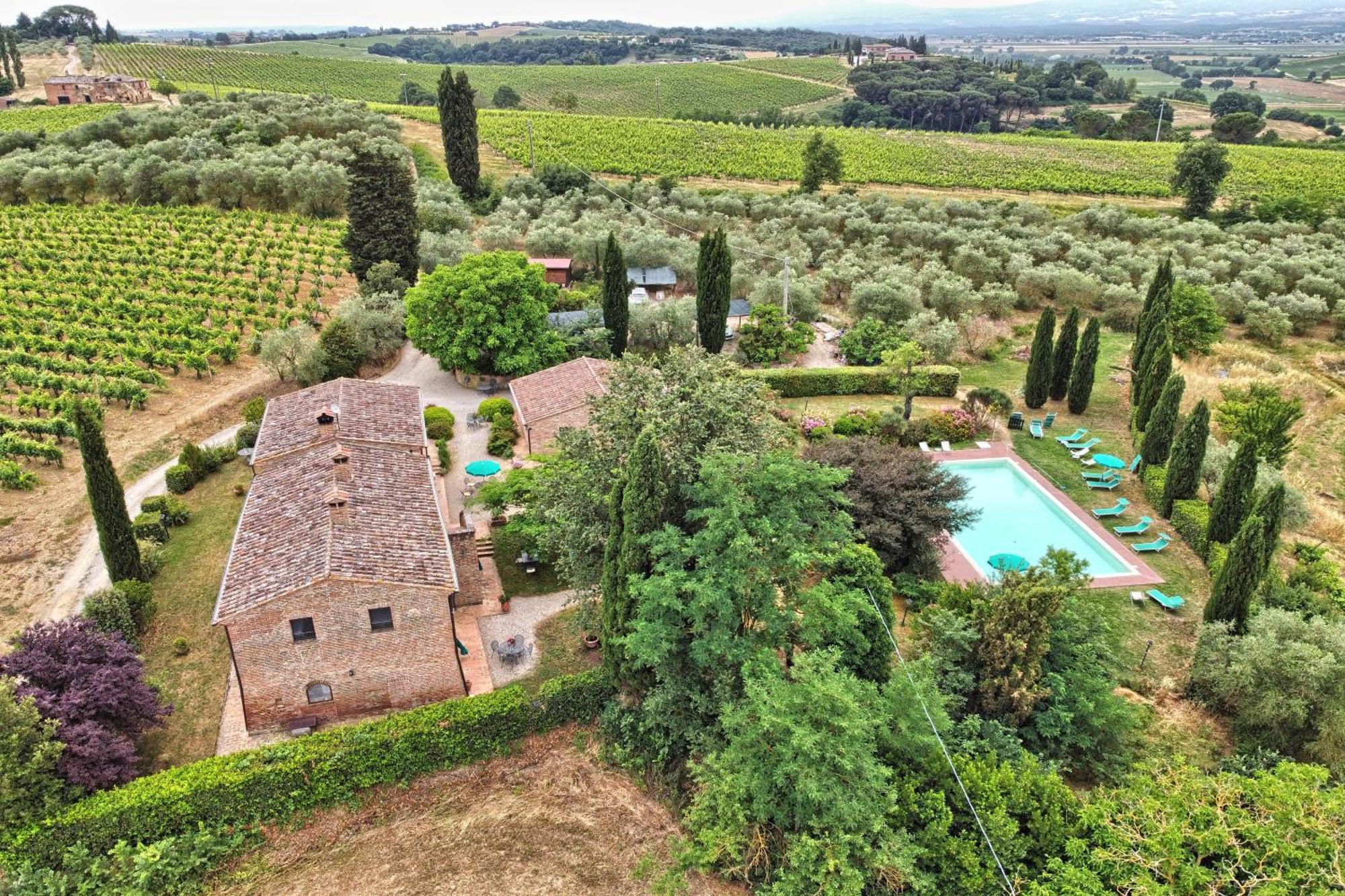 Valiano Agriturismo I Fuochiヴィラ エクステリア 写真