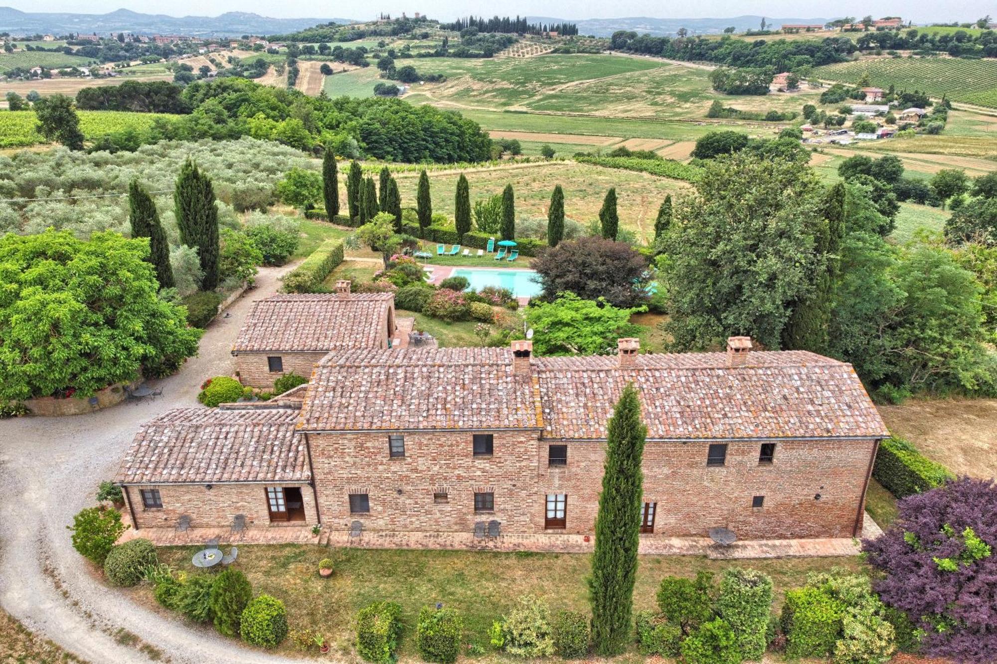 Valiano Agriturismo I Fuochiヴィラ エクステリア 写真